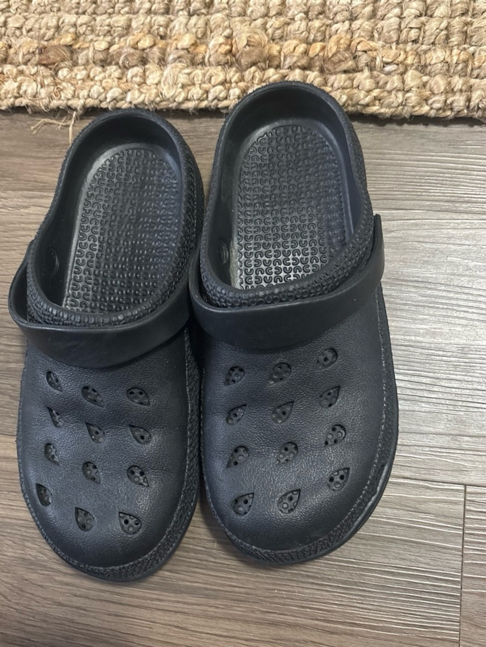 Unlisted Black Men's Slip-On Clogs Sandals